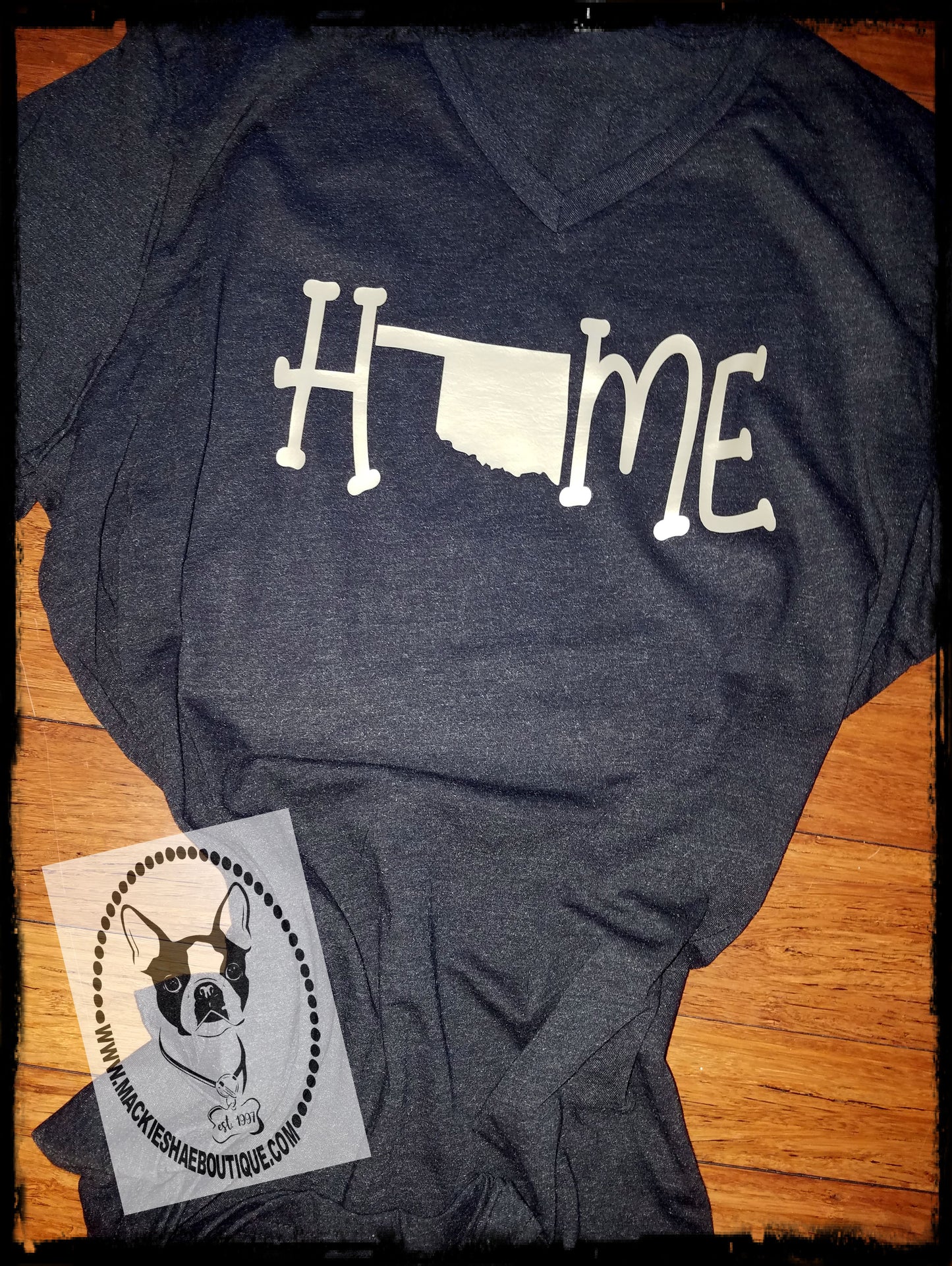 Home, State of Oklahoma (pick any state) Custom Shirt, Short-Sleeve