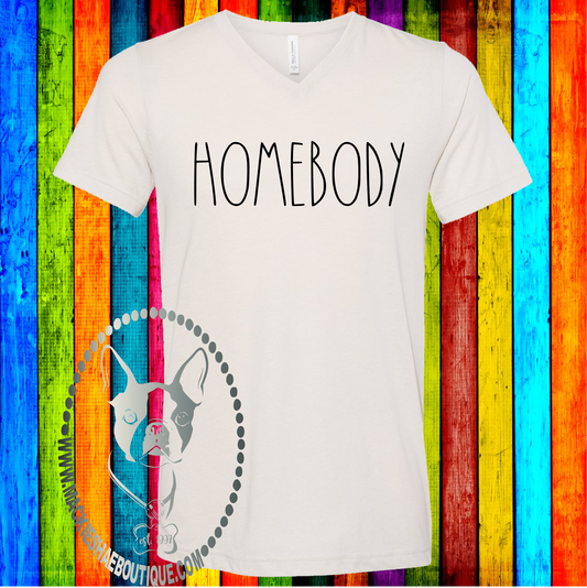 Homebody Custom Shirt, Soft Short Sleeve