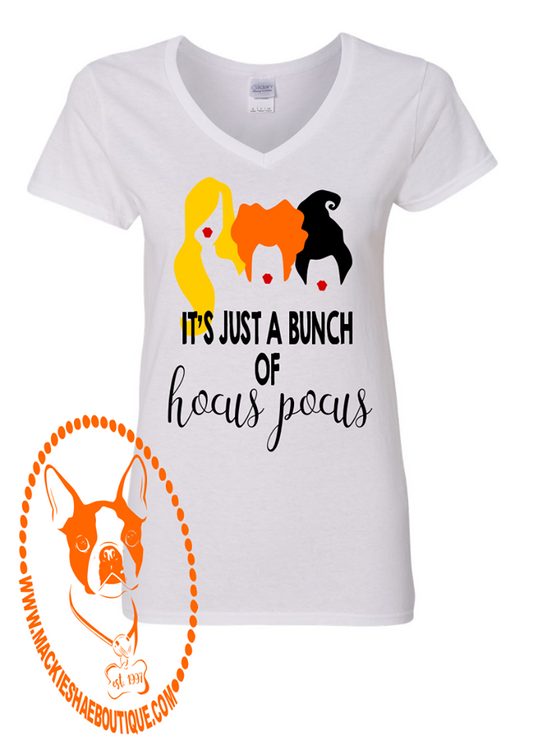 It's Just a Bunch of Hocus Pocus Custom Shirt, Soft Short Sleeve