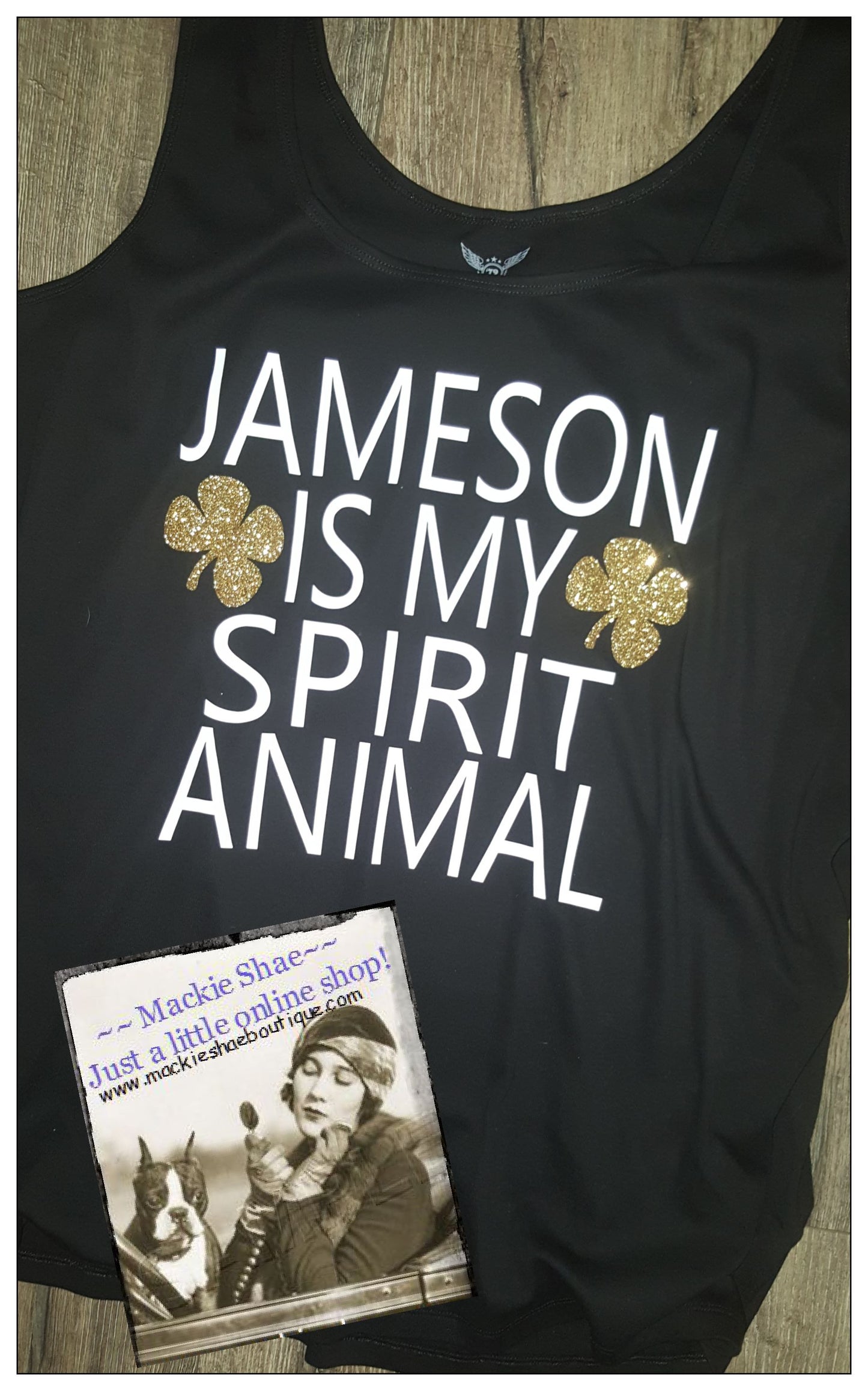 Jameson (can be changed) is My Spirit Animal Custom Shirt, Tank