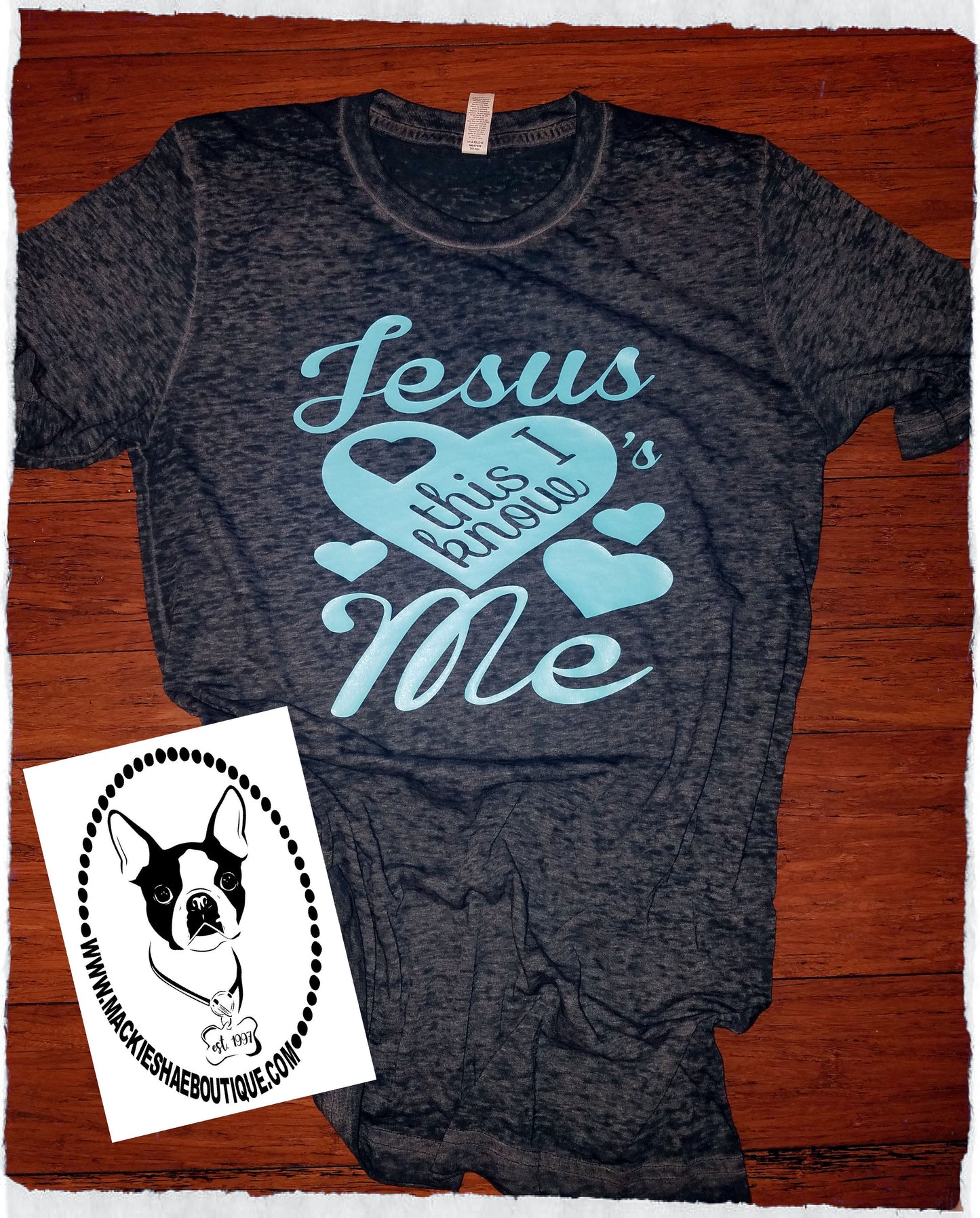 Jesus Loves Me This I Know Custom Shirt, Short Sleeve