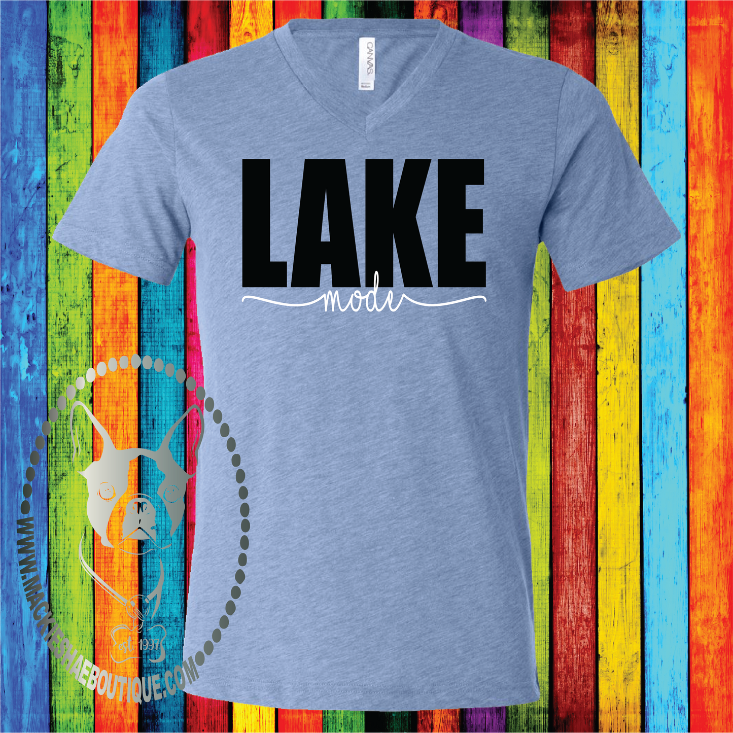 Lake Mode Custom Shirt, Soft Short Sleeve