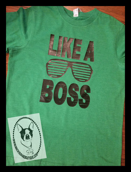 Like a Boss Custom Shirt for Kids
