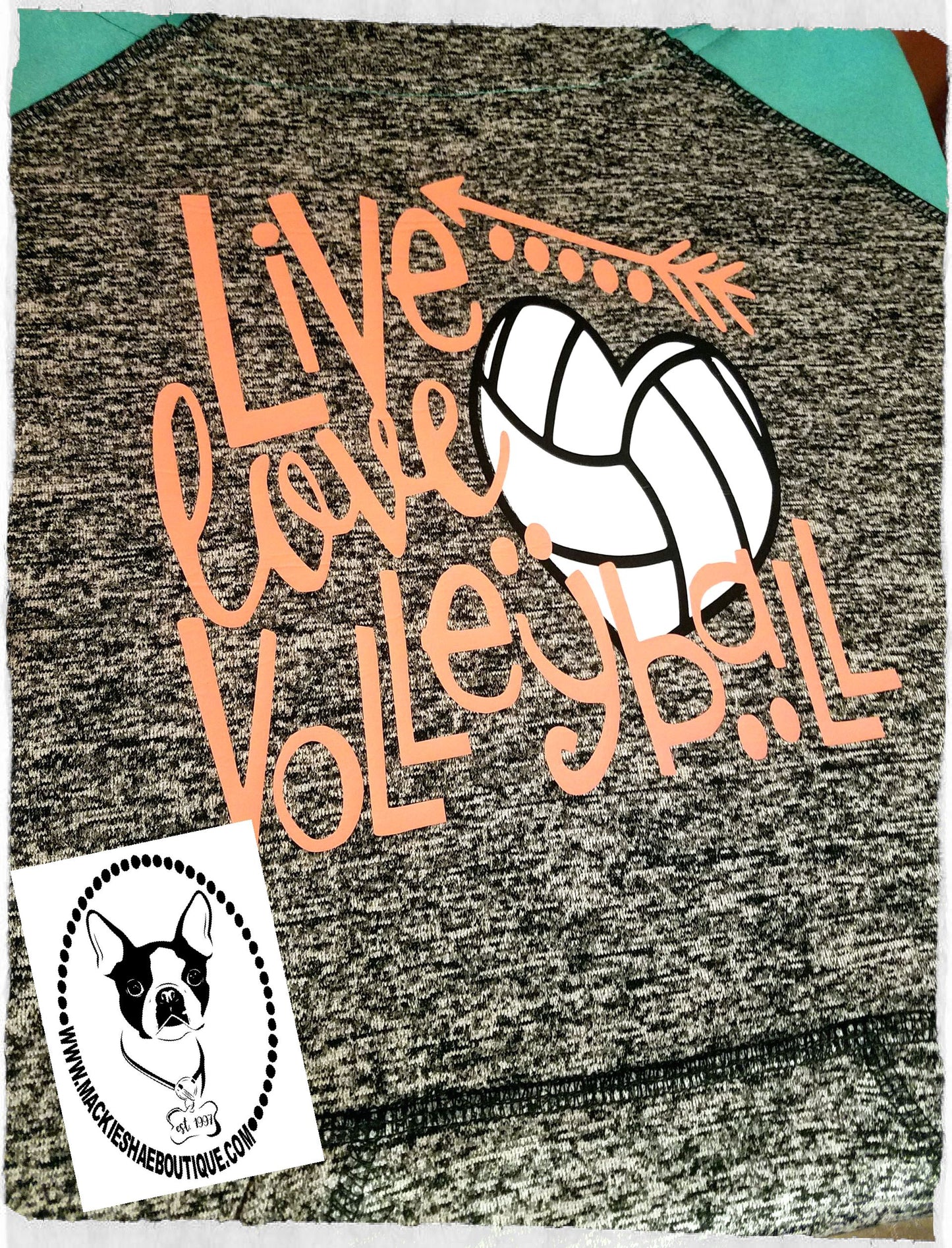 Live Love Volleyball Custom Shirt, Hooded Pullover Sweatshirt