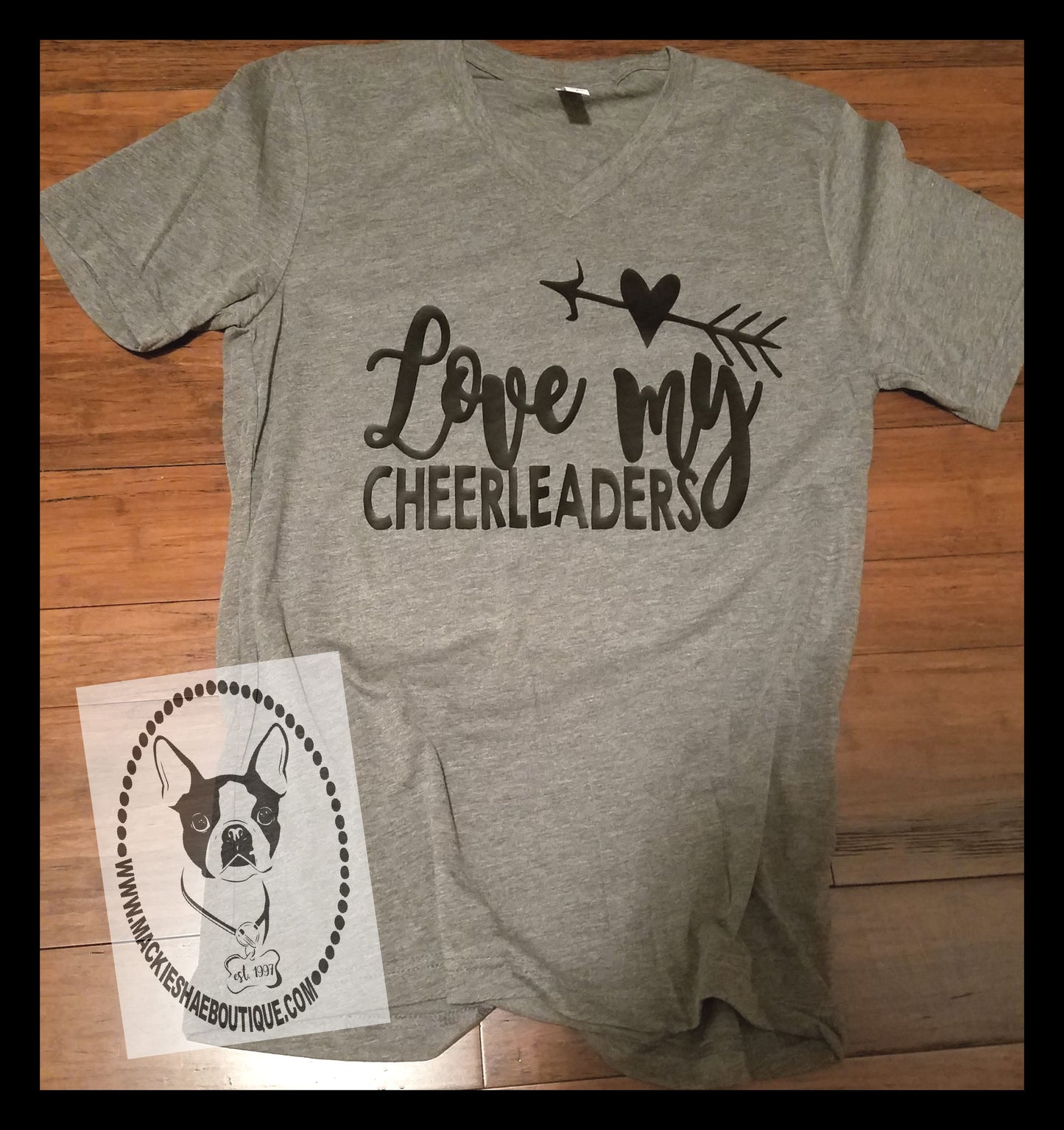 Love My Cheerleader(s) Custom Shirt, Short-Sleeve
