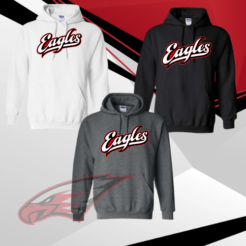 MIS- Maize EAGLES Script Hoodie
