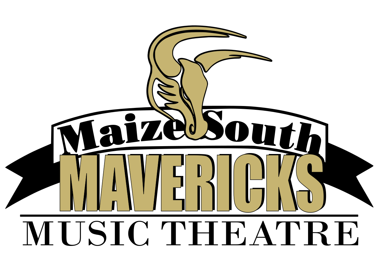 MSIS-Maize South Mavericks Theatre Gear, WHITE Tees, Sweatshirts, Hoodies