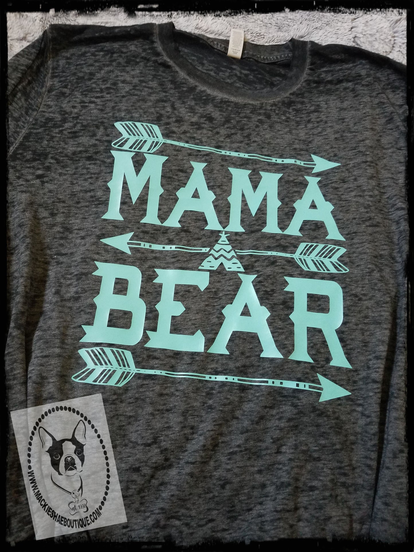 Mama Bear Arrows with Teepee Custom Shirt, Short-Sleeve