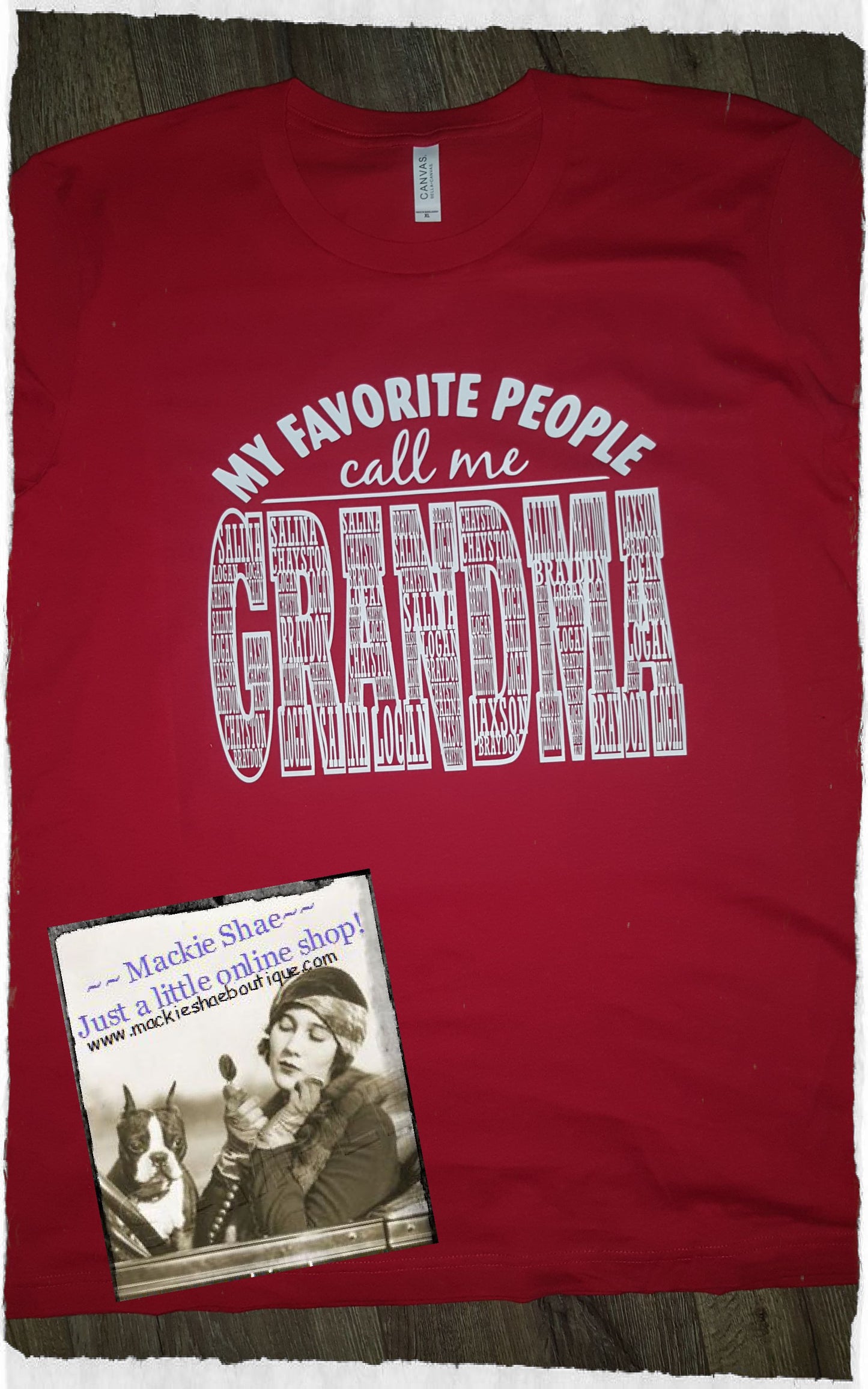 My Favorite People Call Me... Grandpa Custom Shirt (Personalized), Short-Sleeve