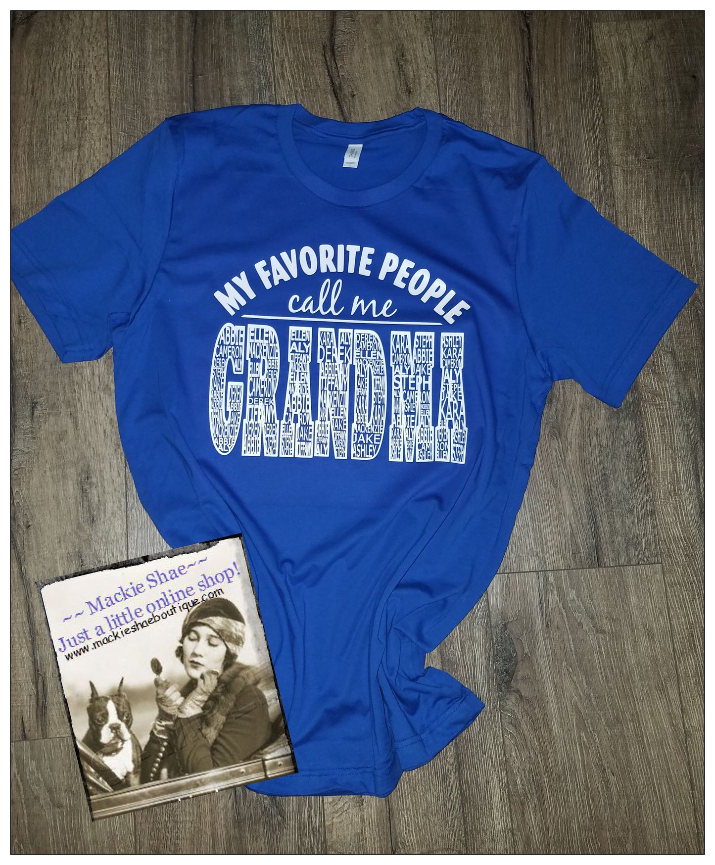 My Favorite People Call Me... Grandpa Custom Shirt (Personalized), Short-Sleeve