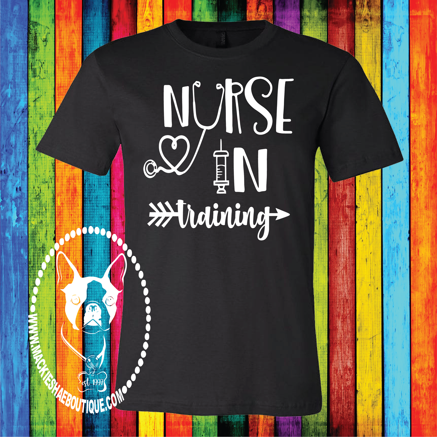 Nurse in Training Custom Shirt, Short Sleeve