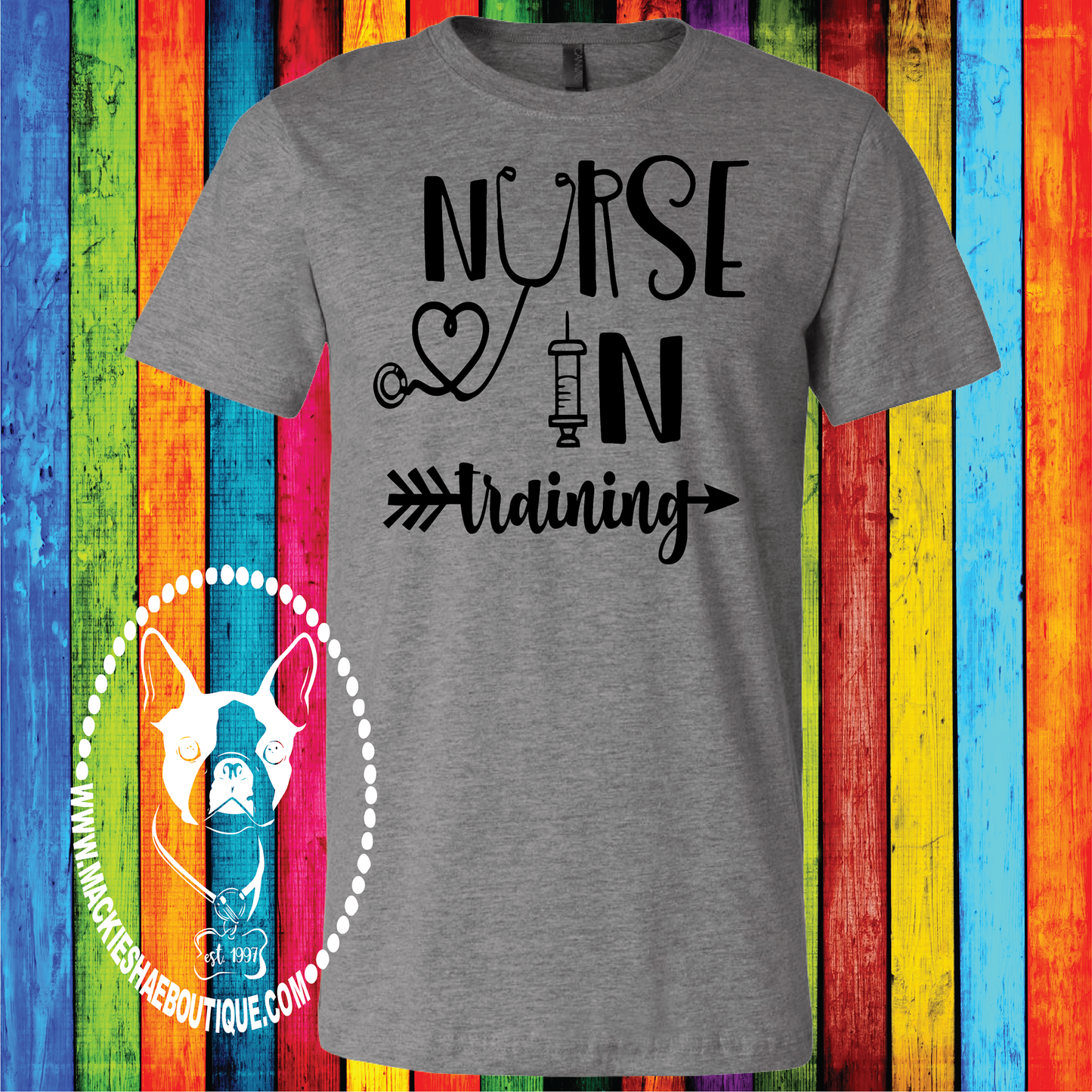 Nurse in Training Custom Shirt, Short Sleeve