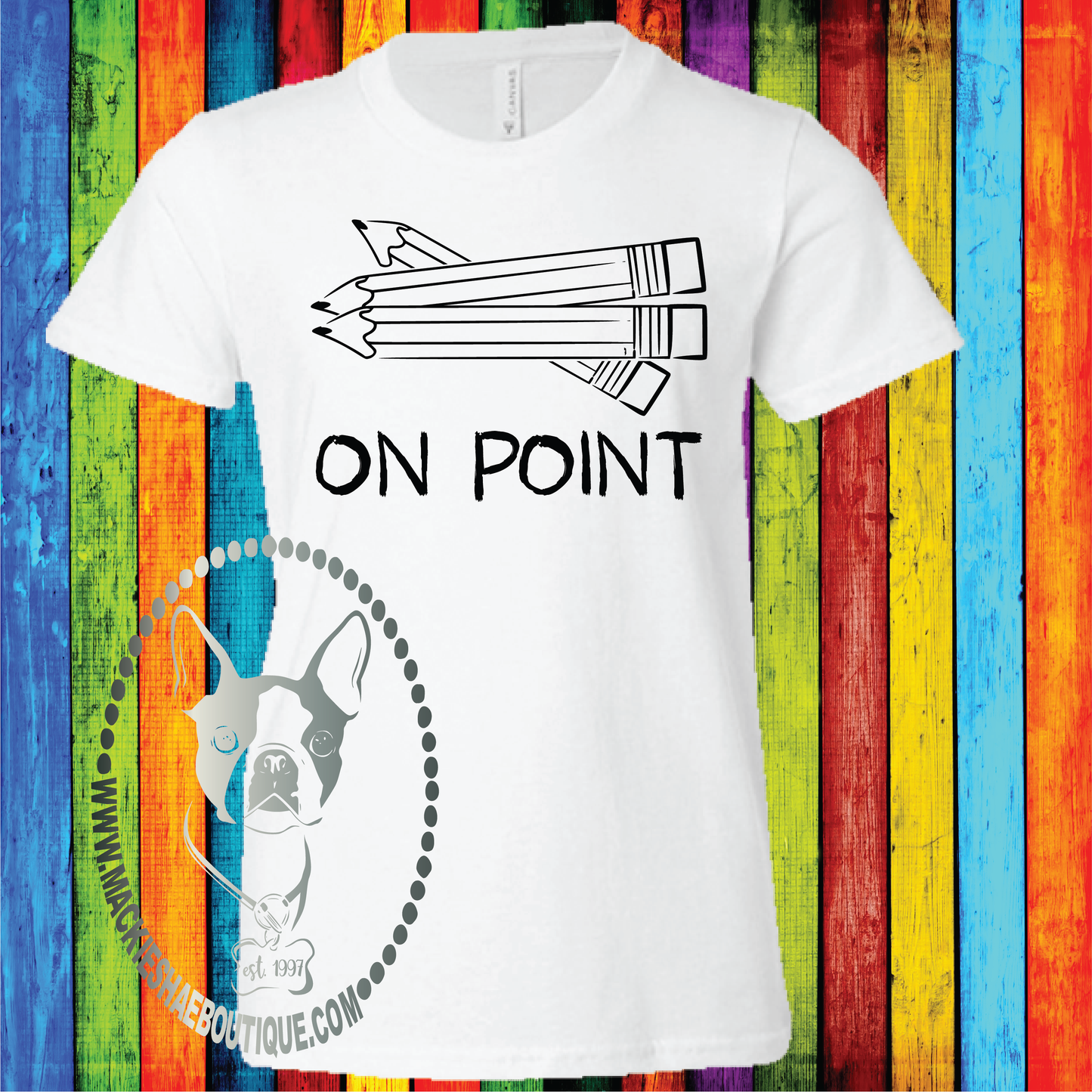 On Point Pencils Custom Shirt for Kids, Soft Short Sleeve
