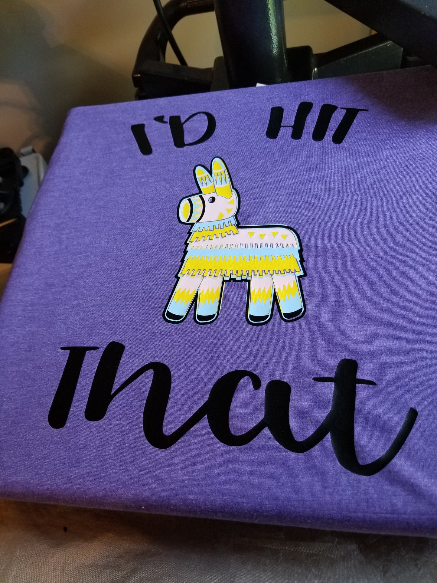 Fiesta Groomsmen "I'd Hit That" Pinata Custom Shirt, Tank