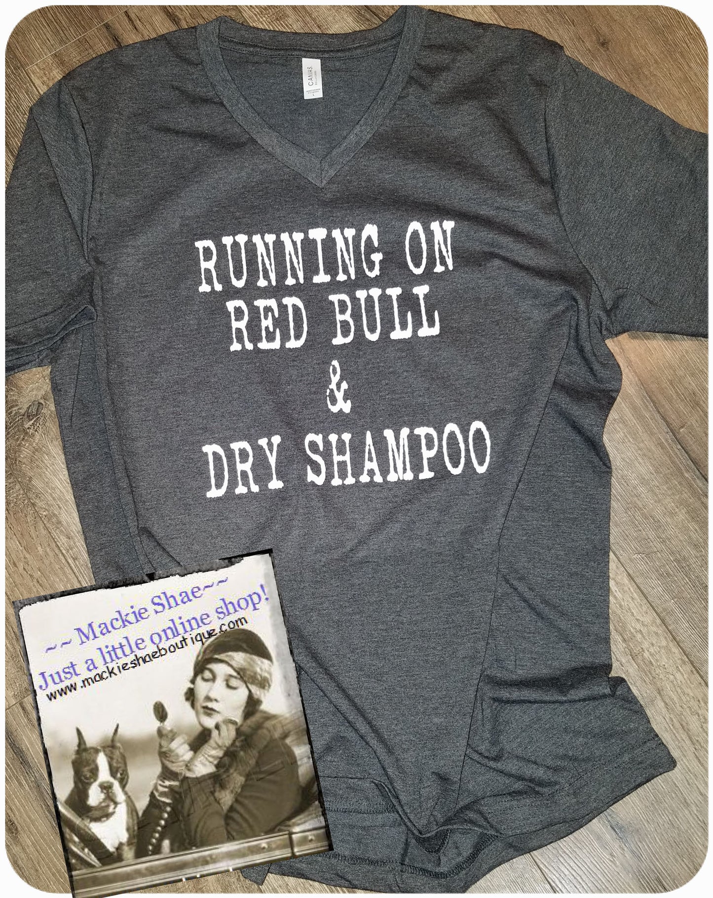 Running On... (Red Bull, Diet Coke, etc) Custom Shirt, Short-Sleeve