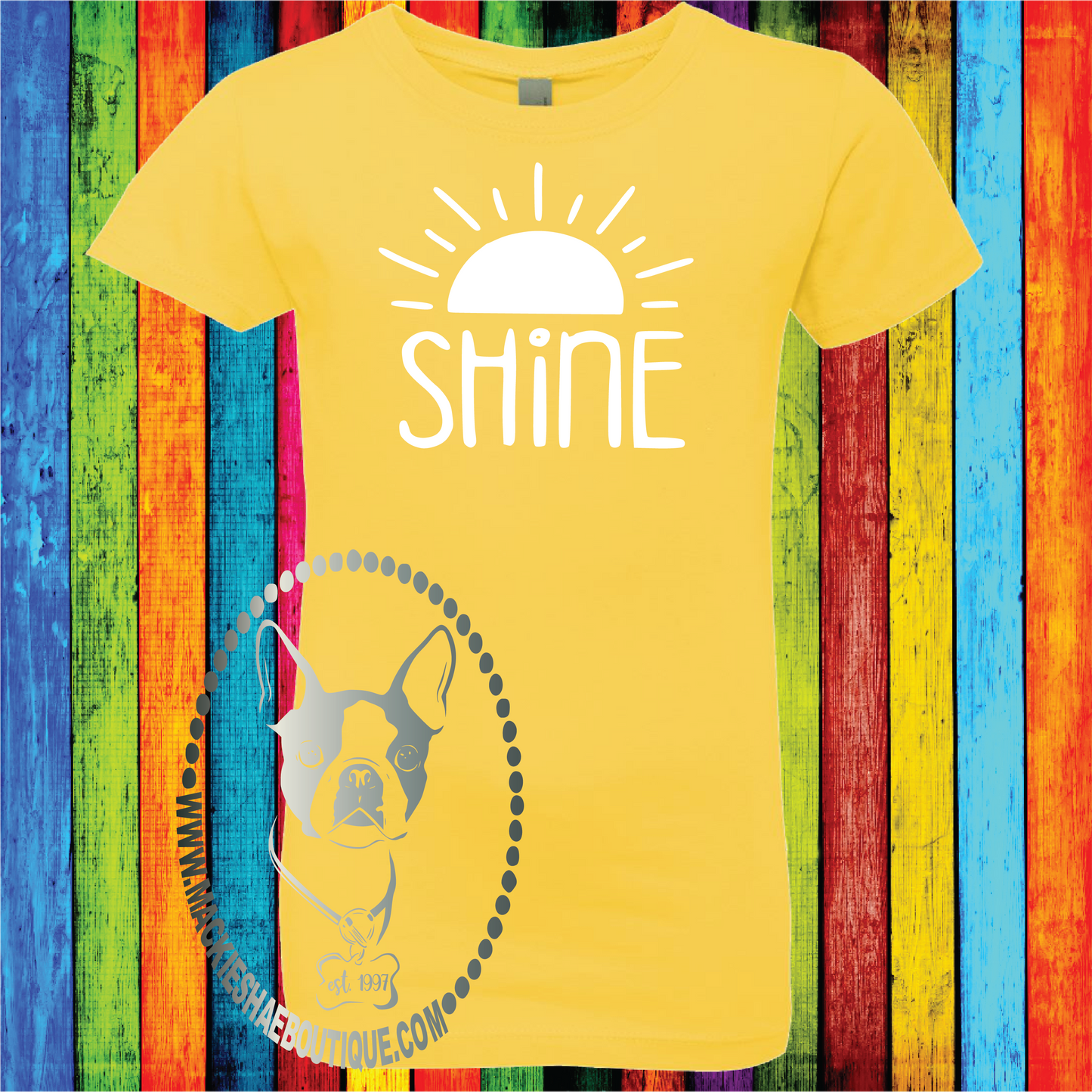 Shine Custom Shirt for Kids, Soft Short Sleeve