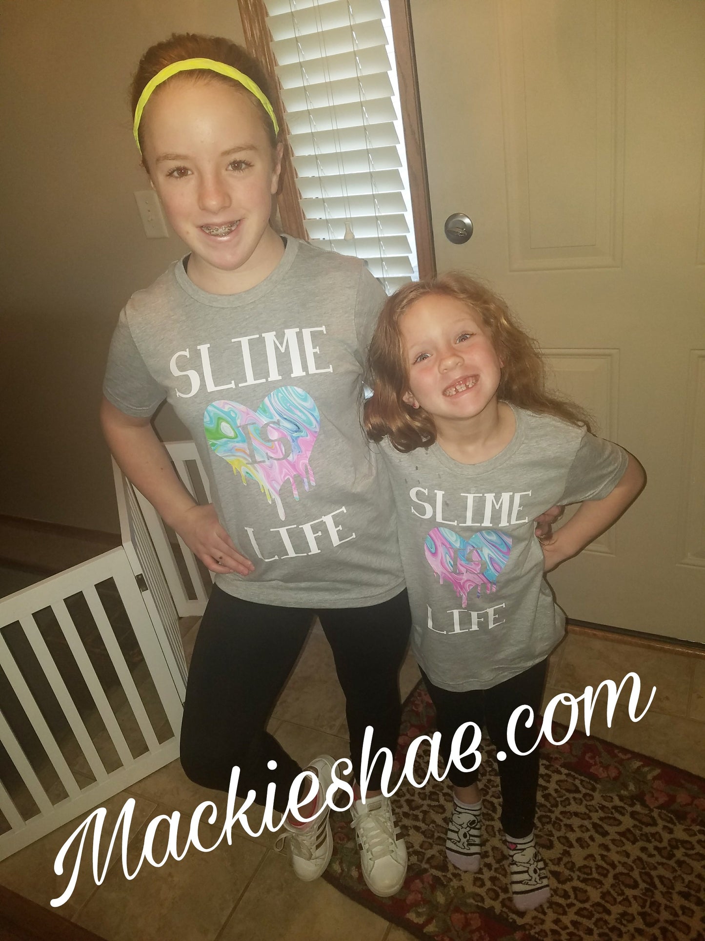 Slime is Life Custom Shirt for Kids, Short-Sleeve