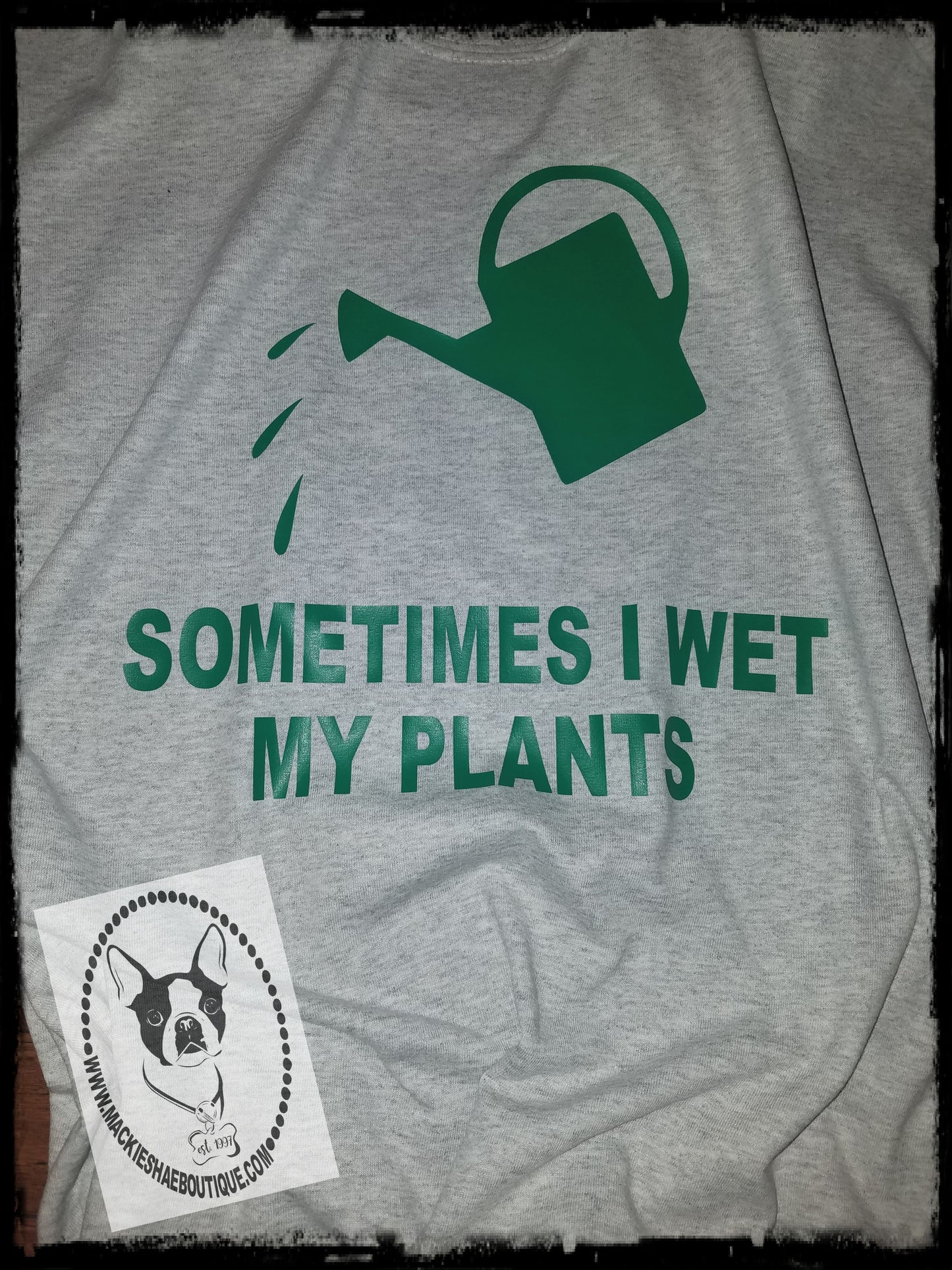 Sometimes I Wet My Plants Custom Shirt, Short-Sleeve