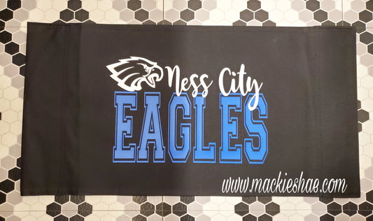 Ness City Eagles Custom Stadium Chair Cover