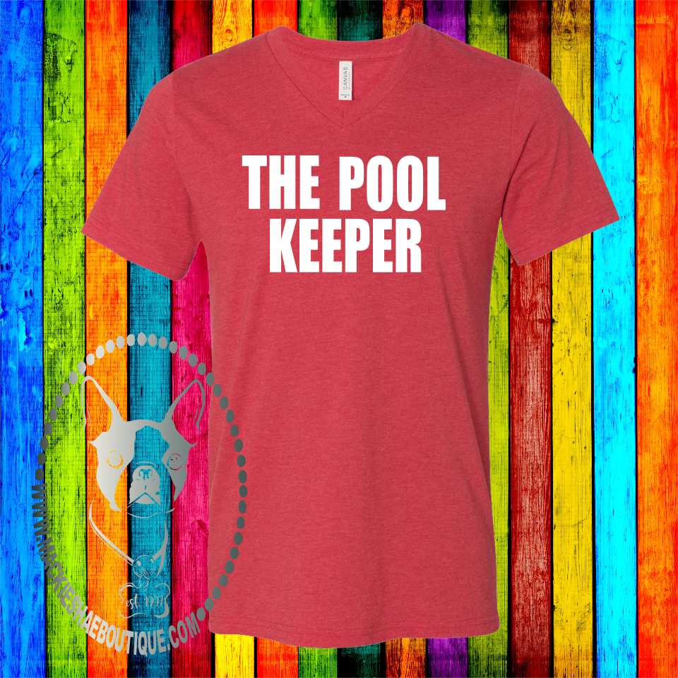 The Pool Keeper Custom Shirt, Soft Short Sleeve