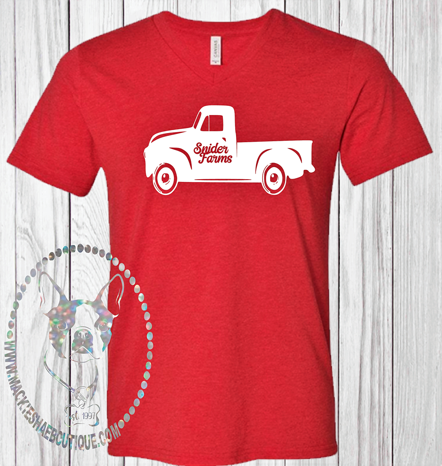 Personalized Truck Custom Shirt, Short-Sleeve