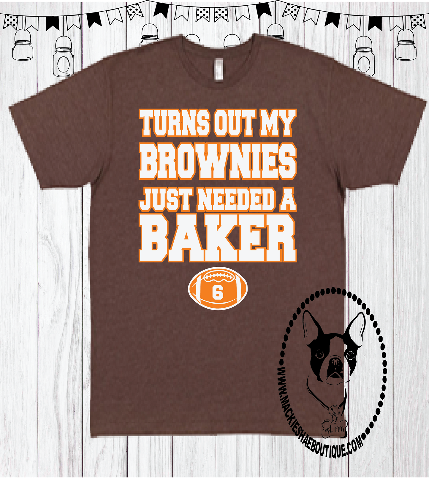 Turns Out My Brownies Just Needed A Baker Custom Shirt for Kids, Short Sleeve