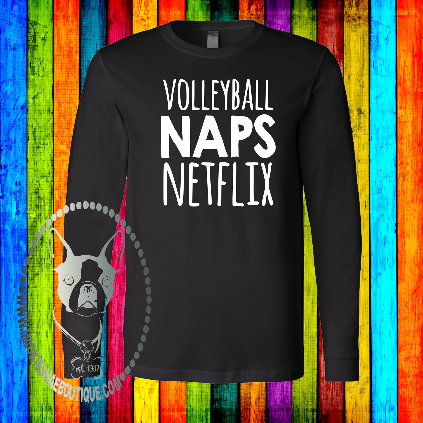 Volleyball Naps Netflix Custom Shirt, Soft Long Sleeve Tee