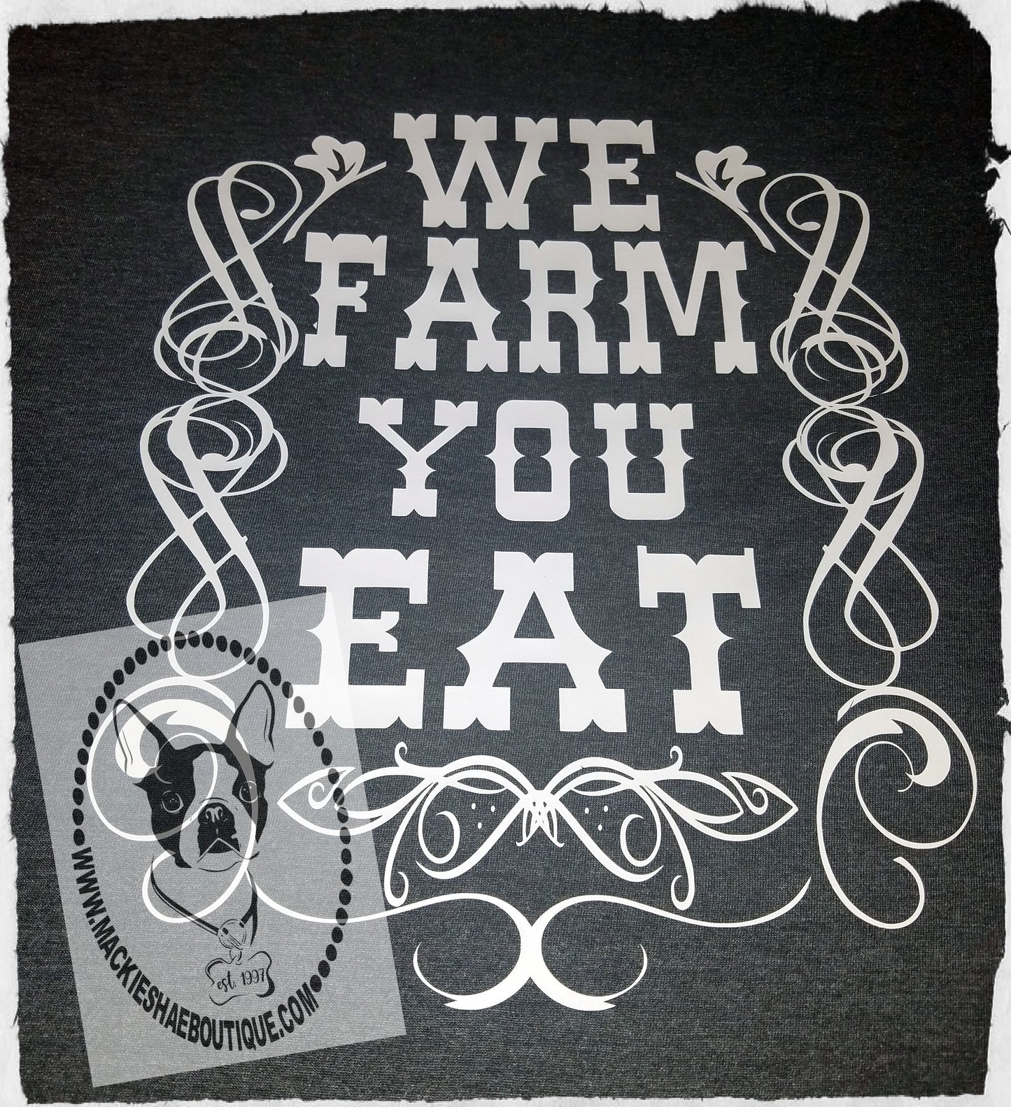 We Farm You Eat Custom Shirt, Short-Sleeve