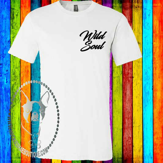 Wild Soul Custom Shirt, Soft Short Sleeve