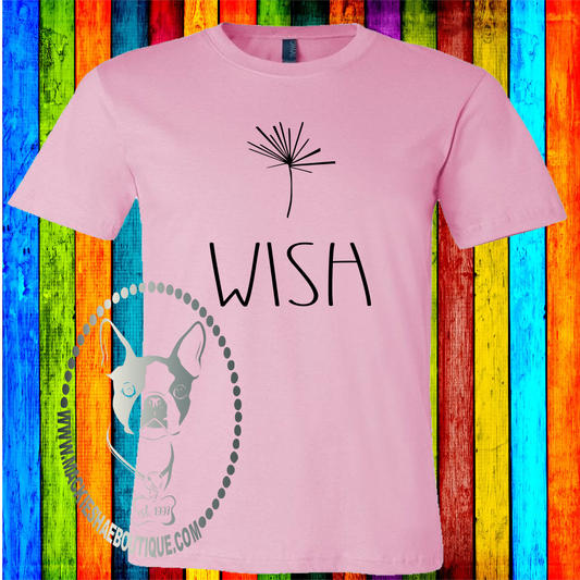 Wish Custom Shirt, Soft Short Sleeve