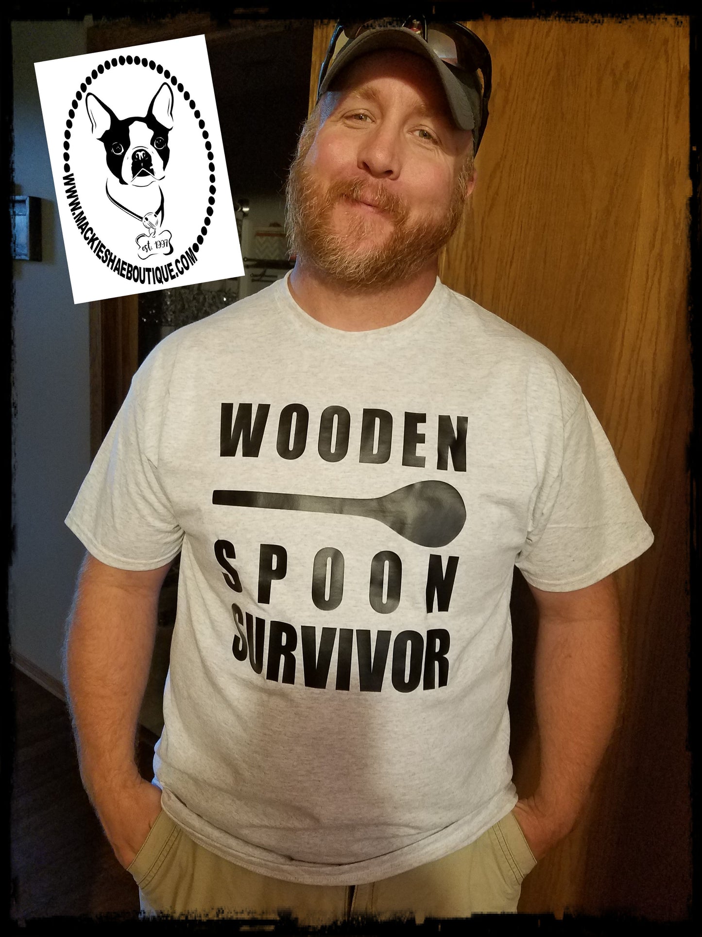 Wooden Spoon Survivor Custom Shirt, Short-Sleeve