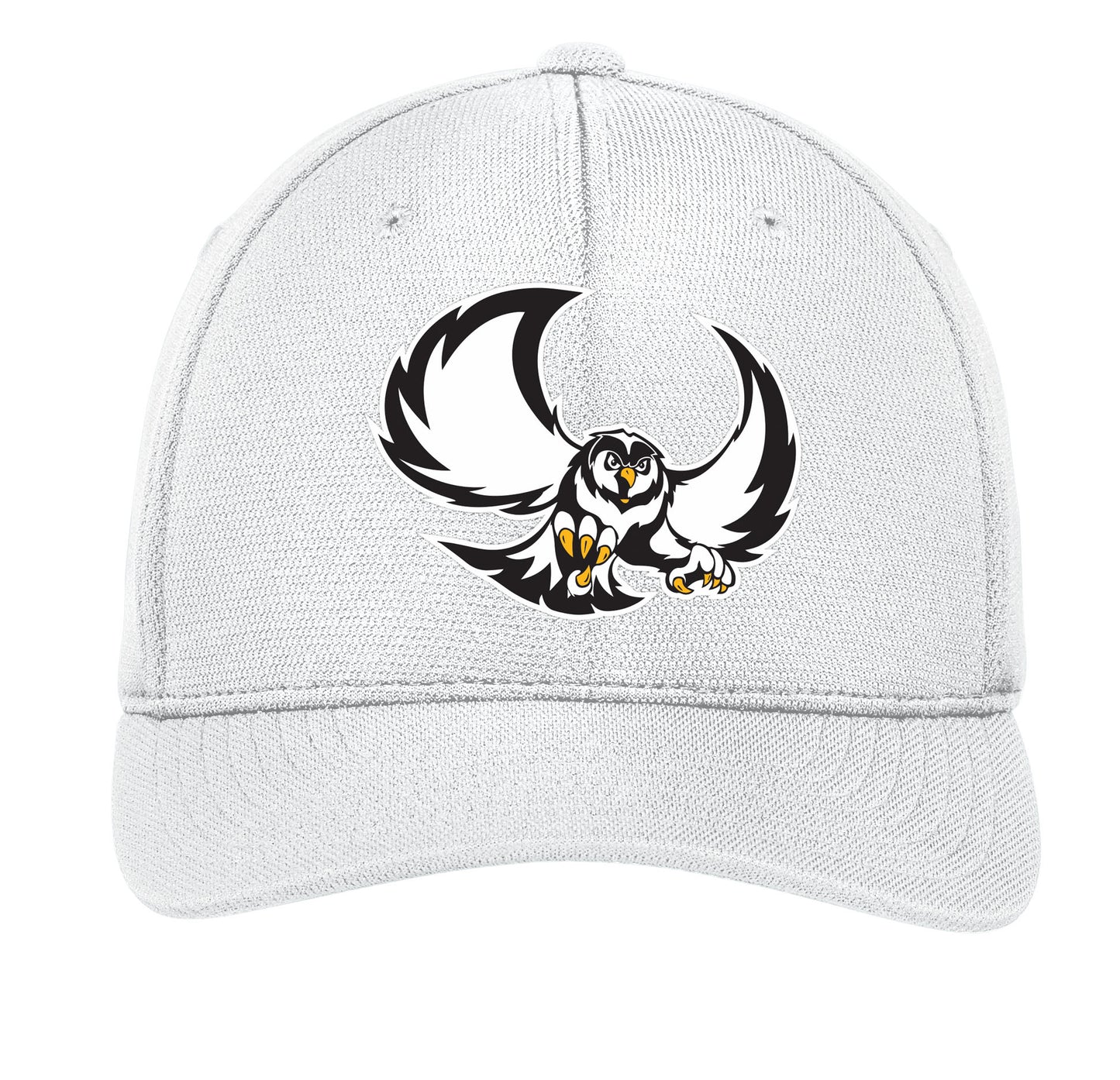 Garden Plain Hat,  Flexfit Cool & Dry Polymesh Hat, 2 Sizes Fitted (4 Color Options, 2 Design Options)
